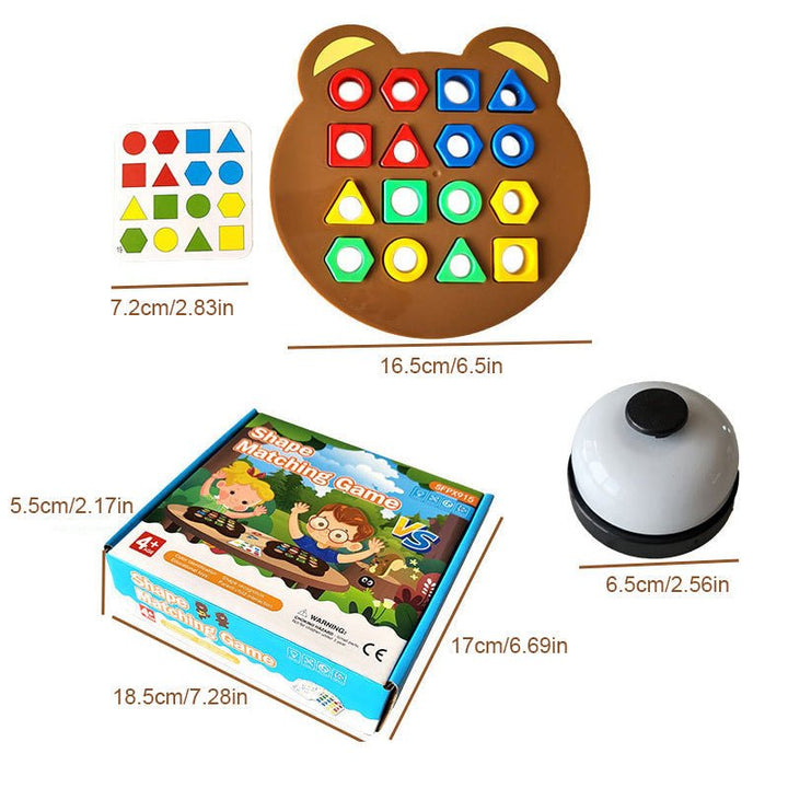 Montessori gra kształtów - Mistrz Kształtów