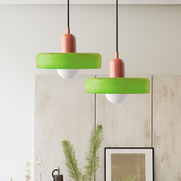 Lampa wisząca z kolorowego szkła - BauLume