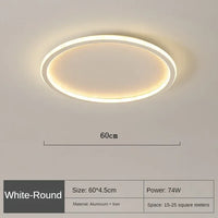 Skandynawska Okrągła Lampa Sufitowa - AuroraSphere