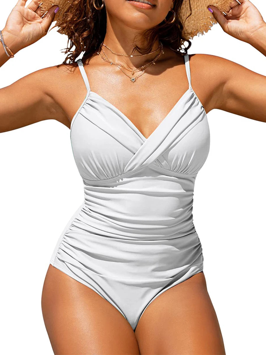 Sammy Jackson™ Sara Plus-Size Swimsuit | Padded & Stylish