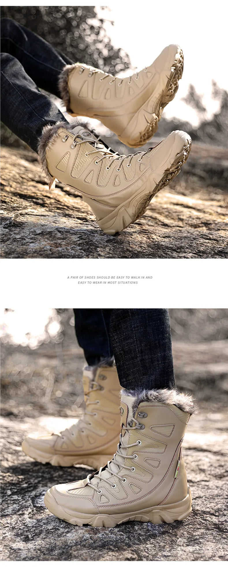 Sammy Jackson™ Warrior Snow Boots | Rugged snow boots for every occasion!