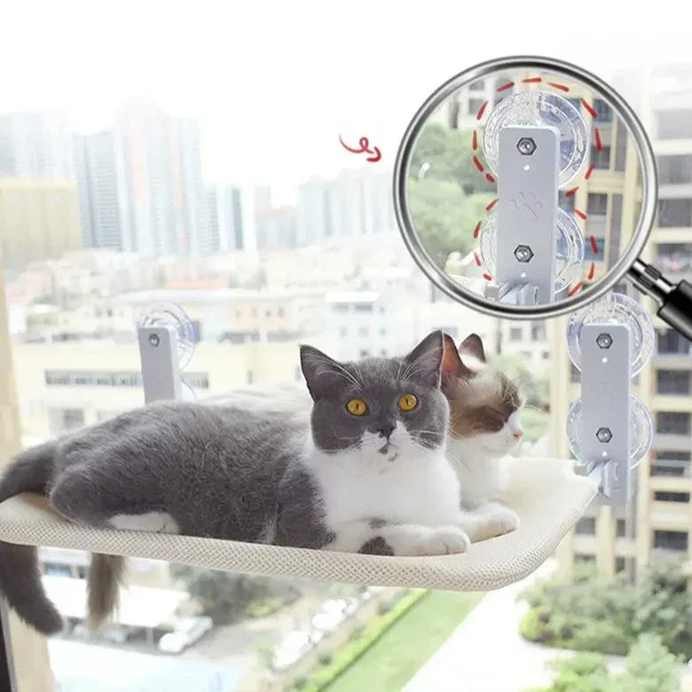 Zamontowany na ścianie hamak dla zwierząt domowych - SkyNap