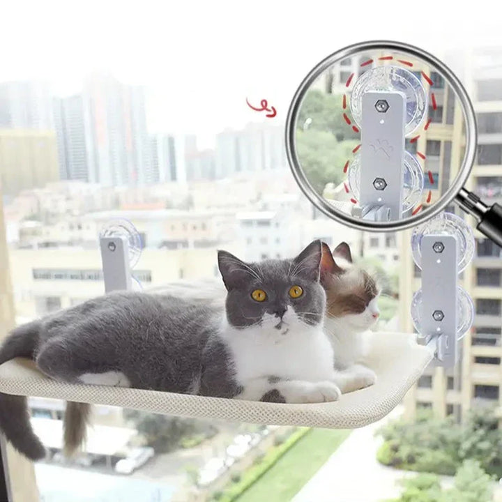 Zamontowany na ścianie hamak dla zwierząt domowych - SkyNap