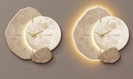 Minimalistische Wandklok in Scandinavisch Design - NordiqTime