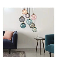 Szklana kula lampa wisząca - LumiSphere