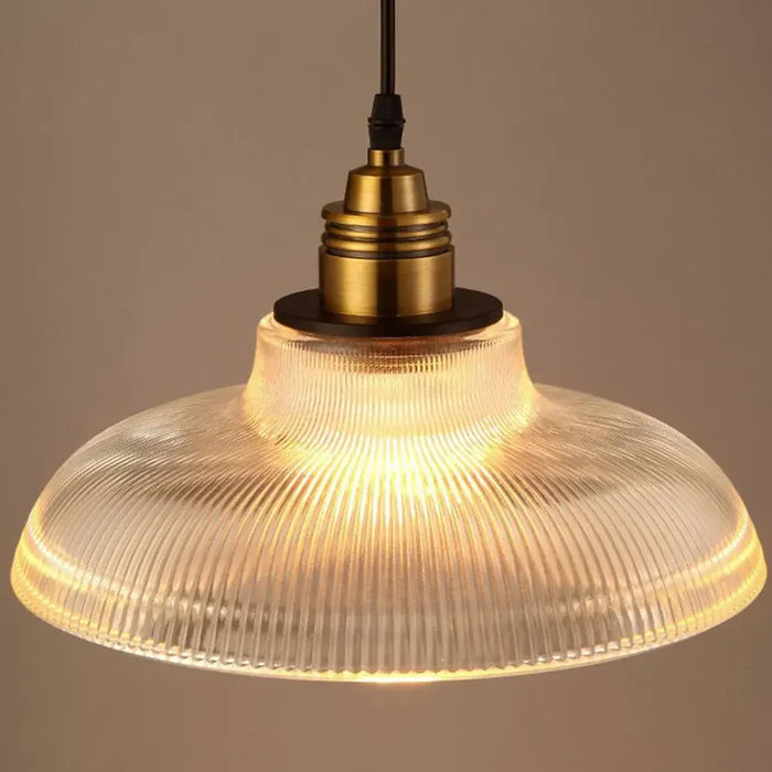 Szklana lampa wisząca - CrystalLoom