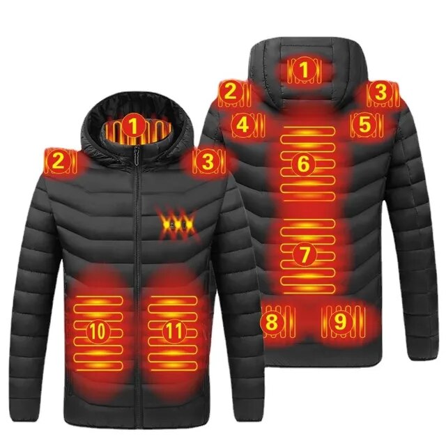 Sammy Jackson™ Smart Heating Jacket | USB Thermostat Jacket