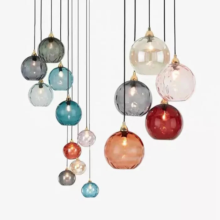 Szklana kula lampa wisząca - LumiSphere