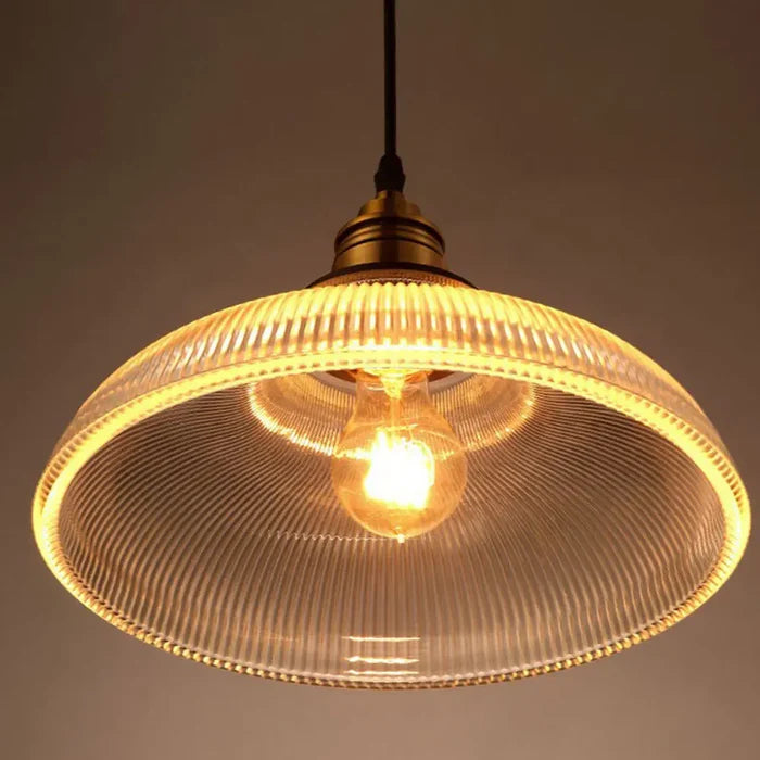 Szklana lampa wisząca - CrystalLoom