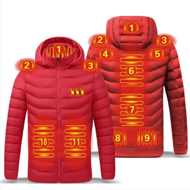 Sammy Jackson™ Smart Heating Jacket | USB Thermostat Jacket