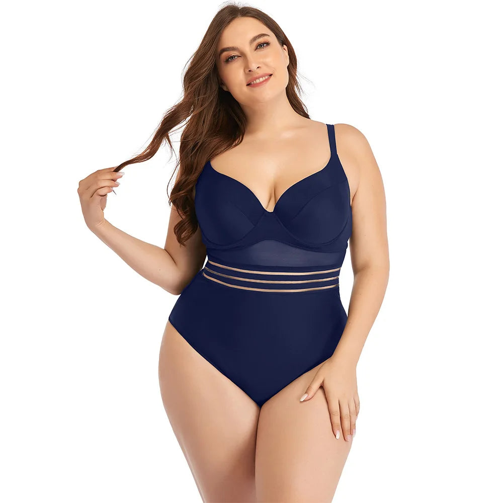 Sammy Jackson™ Olivia Plus-Size Swimsuit | Flattering & Sexy