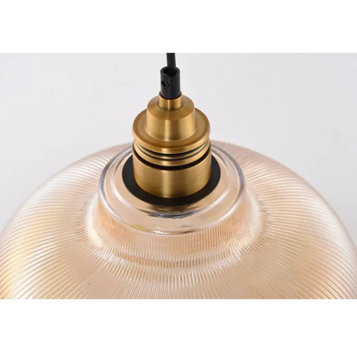 Szklana lampa wisząca - CrystalLoom