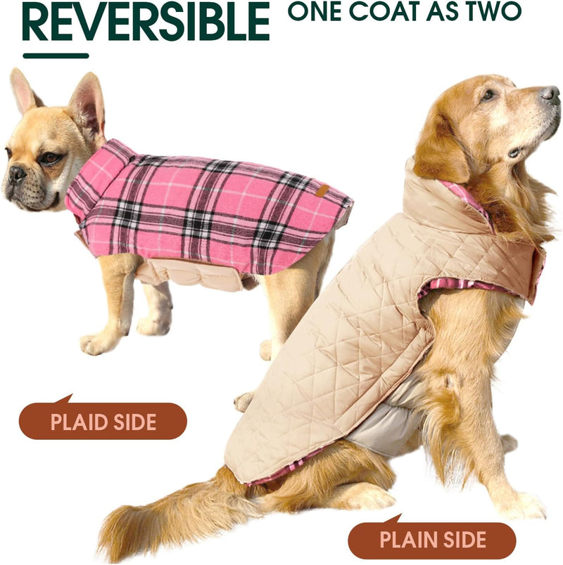 Cozy Waterproof Hondenjas – Winterjas in Britse Stijl