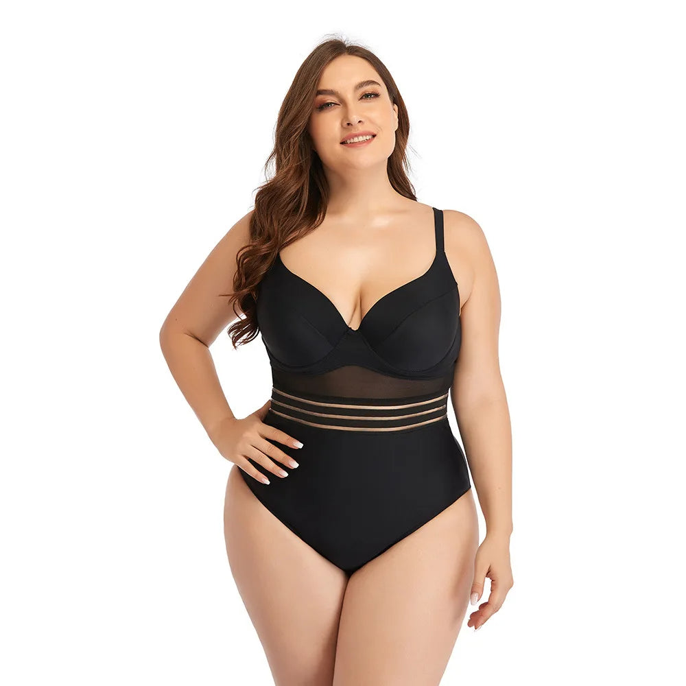 Sammy Jackson™ Olivia Plus-Size Swimsuit | Flattering & Sexy