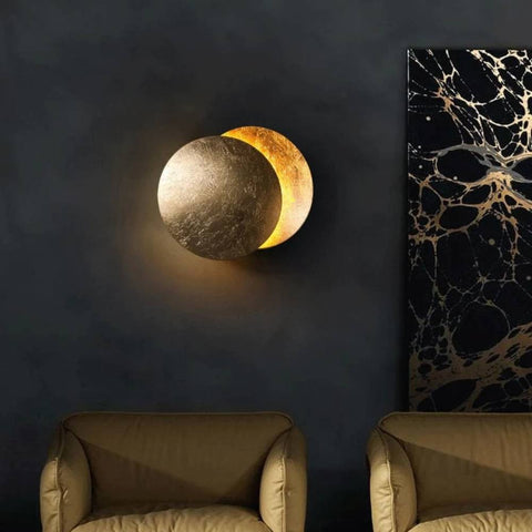 Wandlamp met Magische Maangloed - Lunora