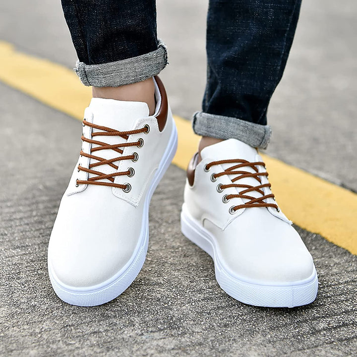 Sammy Jackson™ David Sneakers | Tough men's sneakers with white sole