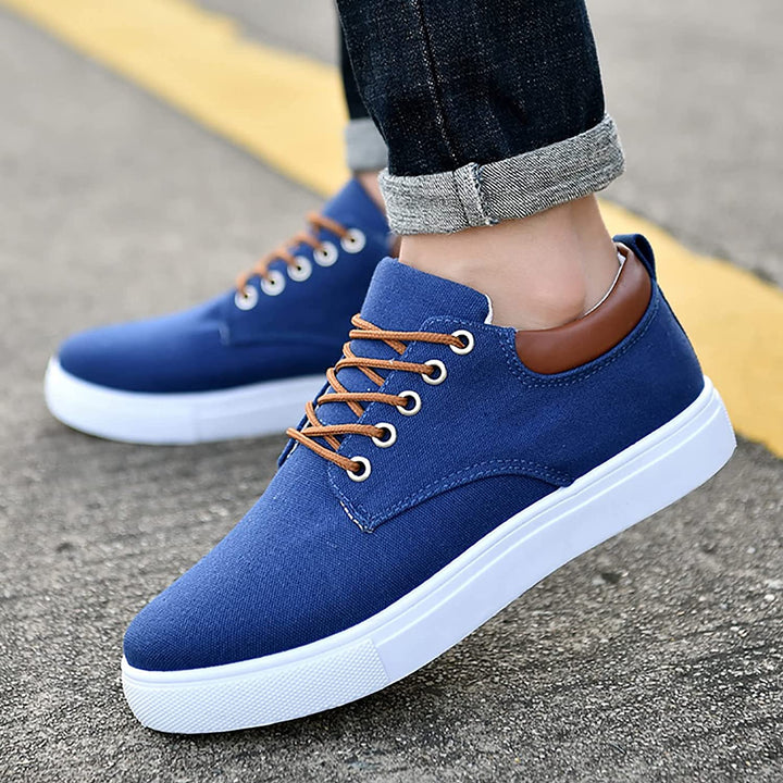 Sammy Jackson™ David Sneakers | Tough men's sneakers with white sole
