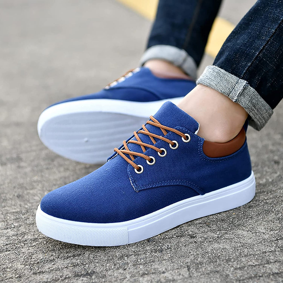 Sammy Jackson™ David Sneakers | Tough men's sneakers with white sole