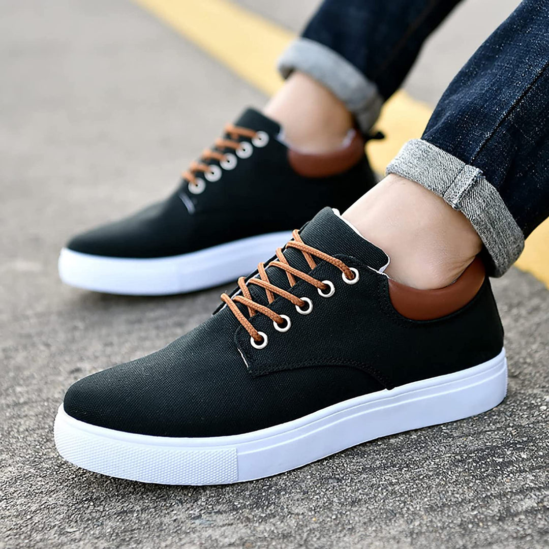 Sammy Jackson™ David Sneakers | Tough men's sneakers with white sole