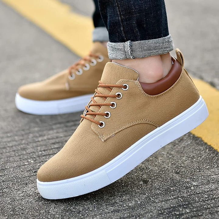 Sammy Jackson™ David Sneakers | Tough men's sneakers with white sole