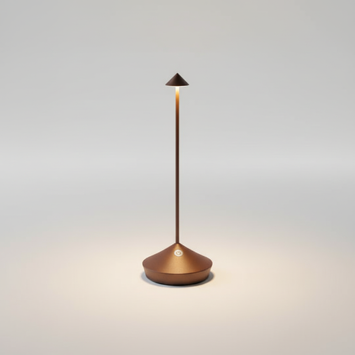 Drahtlose LED Tischlampe - LumeElegance 