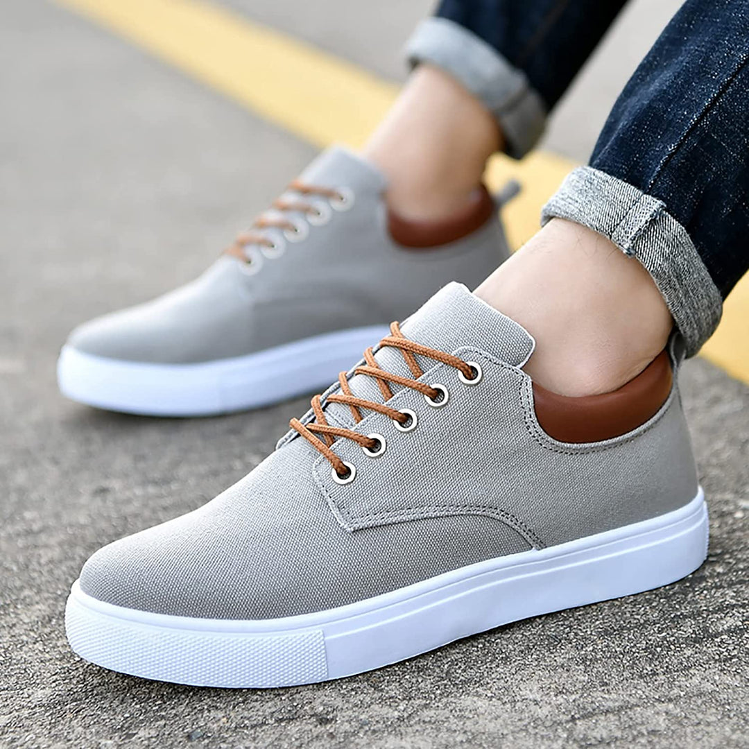Sammy Jackson™ David Sneakers | Tough men's sneakers with white sole