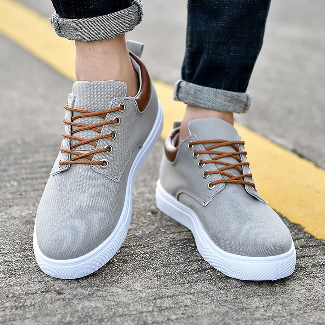 Sammy Jackson™ David Sneakers | Tough men's sneakers with white sole