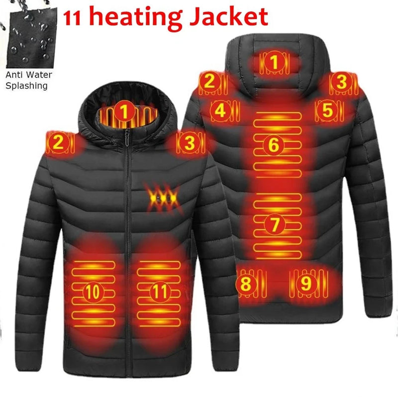 Sammy Jackson™ Smart Heating Jacket | USB Thermostat Jacket