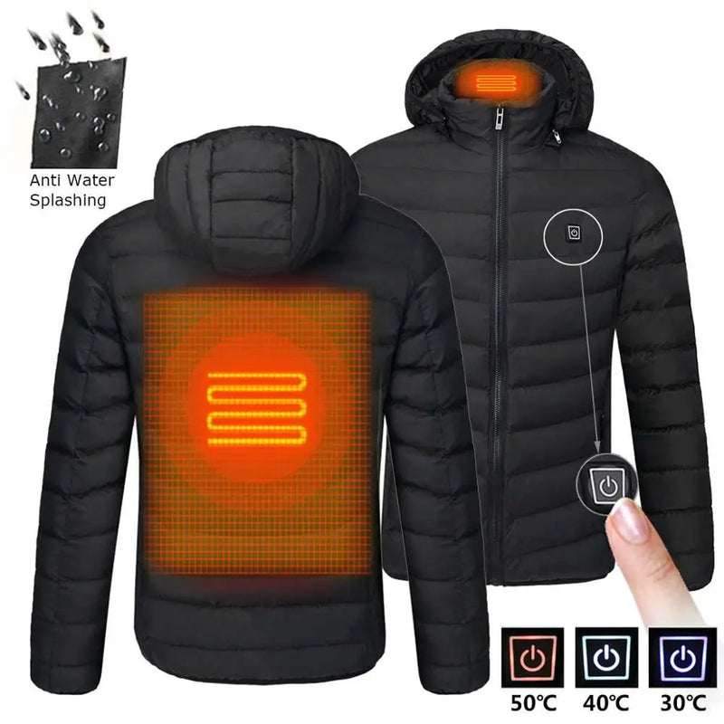 Sammy Jackson™ Smart Heating Jacket | USB Thermostat Jacket