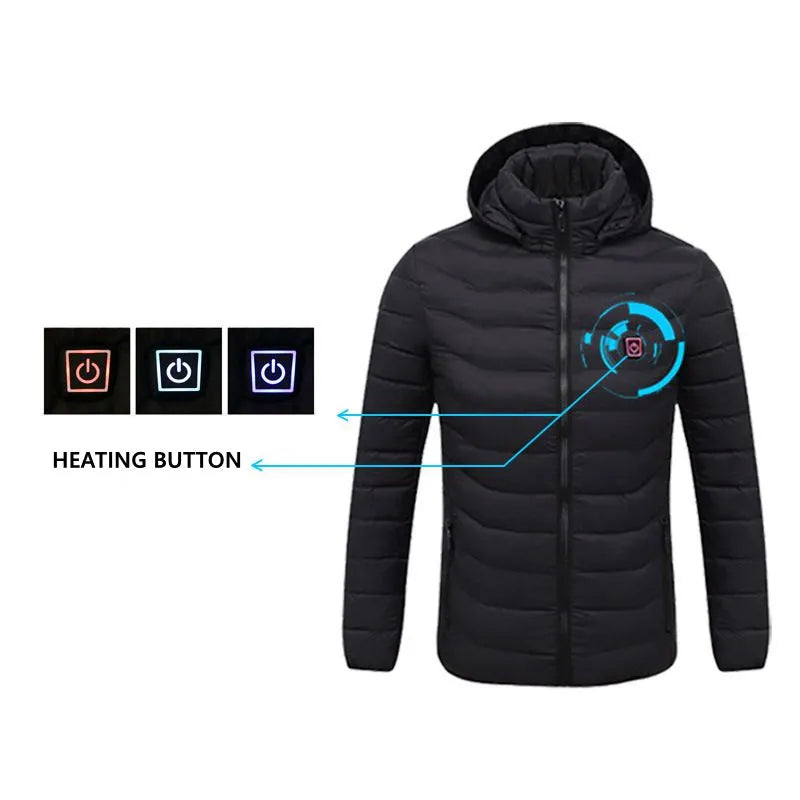 Sammy Jackson™ Smart Heating Jacket | USB Thermostat Jacket
