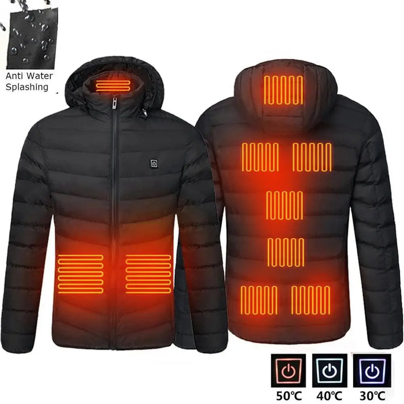 Sammy Jackson™ Smart Heating Jacket | USB Thermostat Jacket