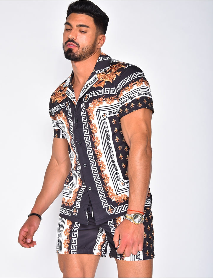 Sammy Jackson™ Hawaiian Clothing Set | A sexy & colorful set for men