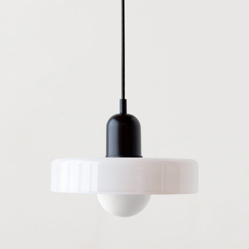 Lampa wisząca z kolorowego szkła - BauLume