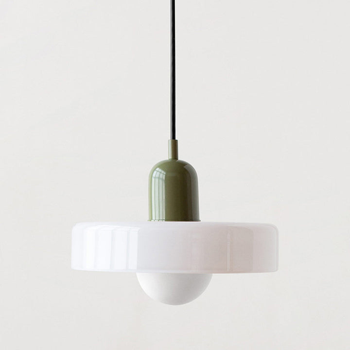 Lampa wisząca z kolorowego szkła - BauLume