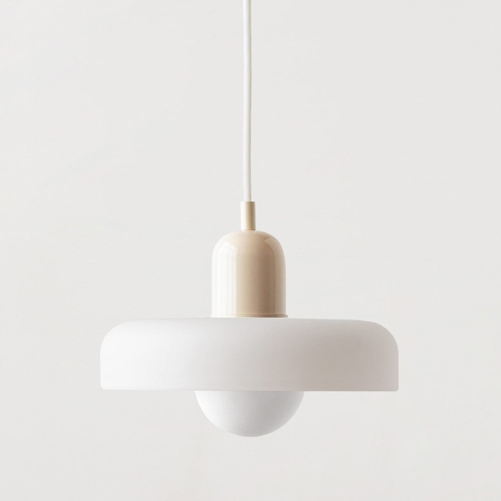 Lampa wisząca z kolorowego szkła - BauLume