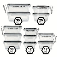 12-delige Voedselcontainer Set - FoodSaver