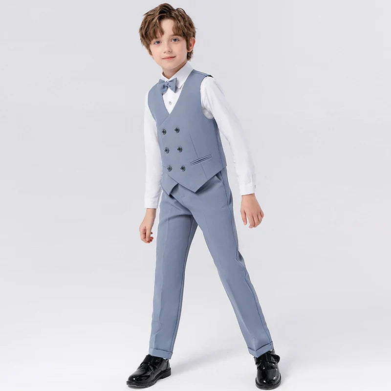 4-częściowy zestaw dziecięcy smoking – MisterFinn