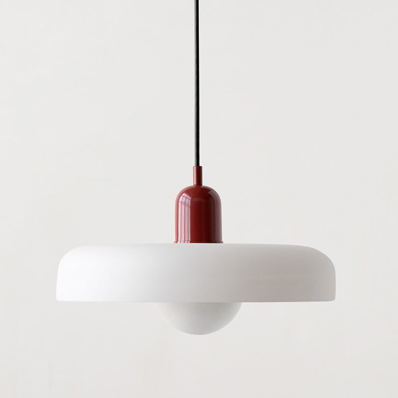 Lampa wisząca z kolorowego szkła - BauLume