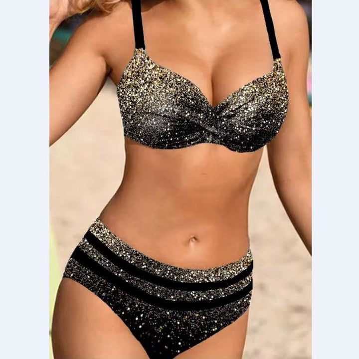 Trendy Bikini Set with High Waist – Selina