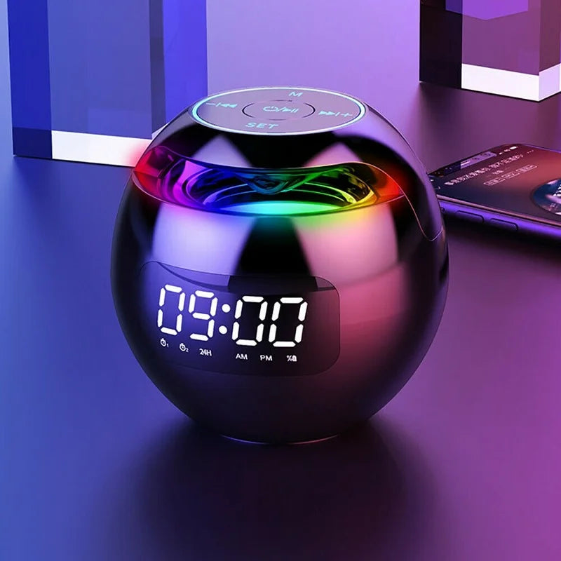 Multifunctionele Wekker – GlowBeep Speaker Clock