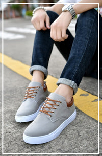 Sammy Jackson™ David Sneakers | Tough men's sneakers with white sole