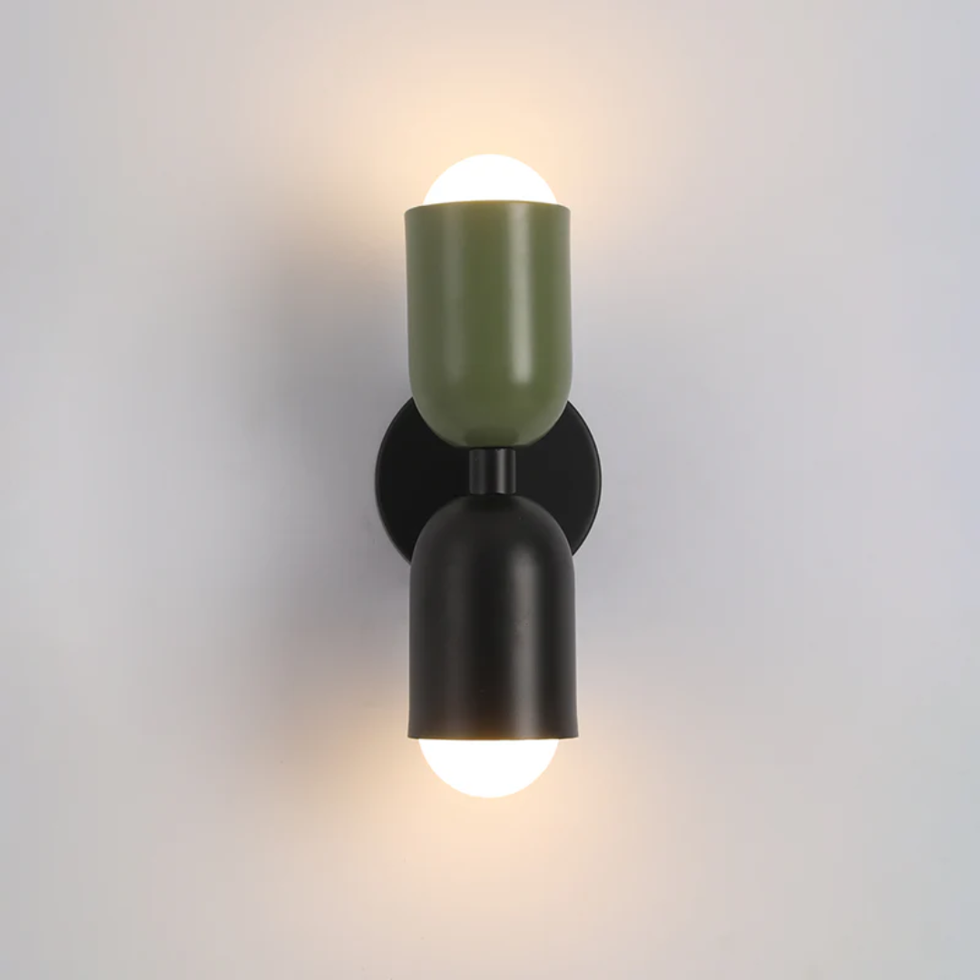 Designer Double-Sided LED Wall Lamp - Colorwave