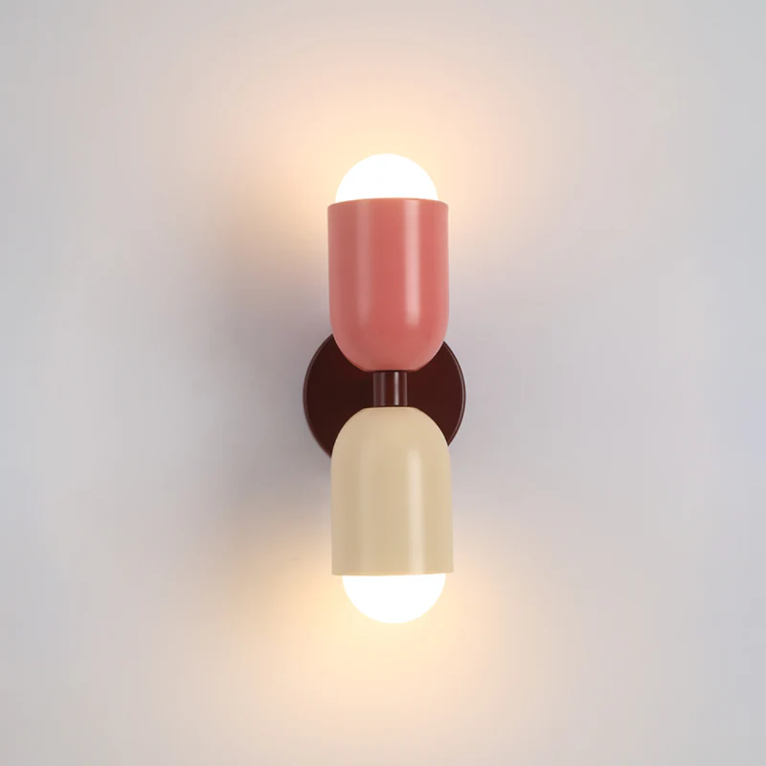 Designer Double-Sided LED Wall Lamp - Colorwave