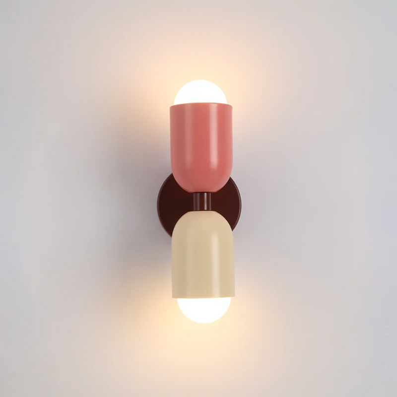 Designer Double-Sided LED Wall Lamp - Colorwave