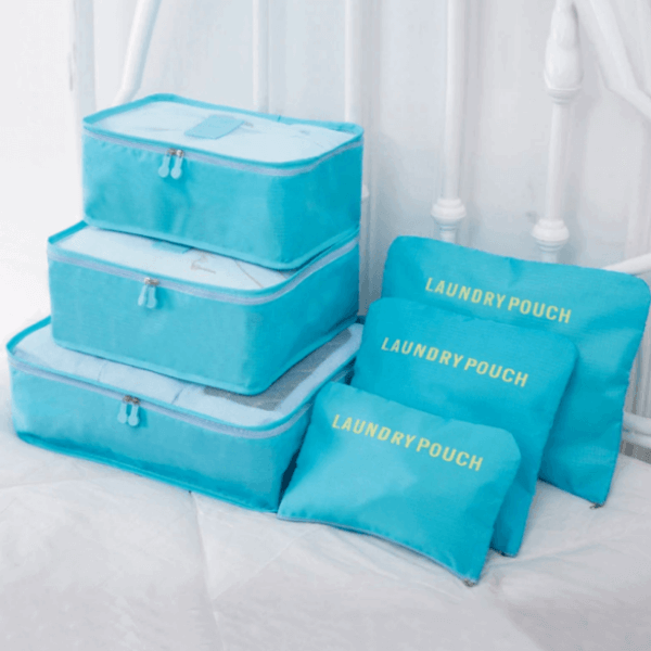 Bagage Inpakorganizer Set (2 Stuks) – Ruimtebesparende Reisopslagzakken