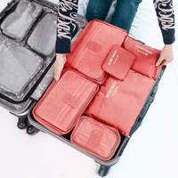 Bagage Inpakorganizer Set (2 Stuks) – Ruimtebesparende Reisopslagzakken