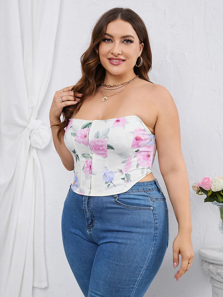 Sammy Jackson™ Betty Plus Size Top | Strapless & Trendy