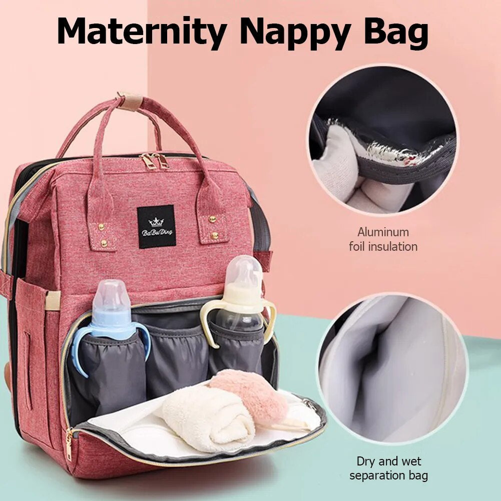 Multifunctionele Luiertas met Verschoonbed – CarryNest