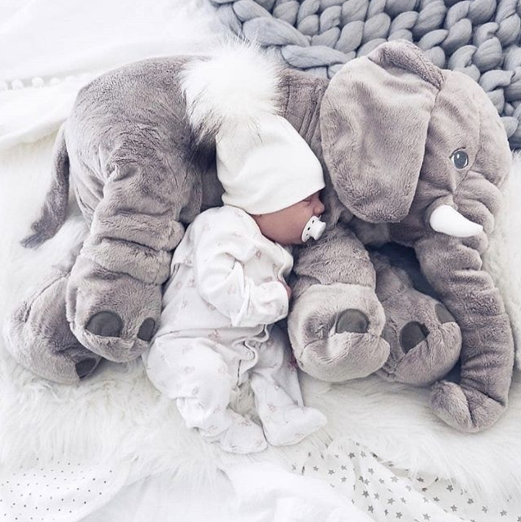 Pluszowy Słoń Poduszka Przytulanka - Cuddlephant