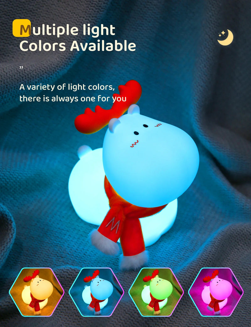 Magische LED Rendier Nachtlamp - GlowDeer